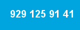 929 125 91 41